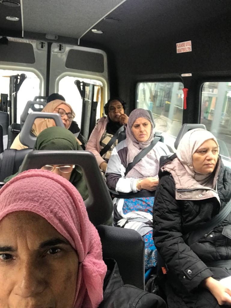 Women on an NLMWA ladies day trip