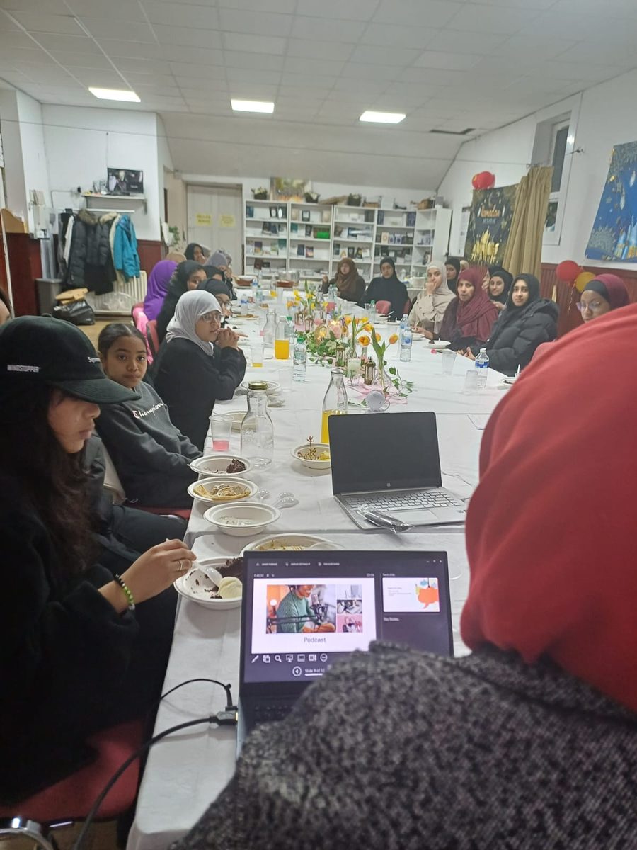 Young people at the NLMWA youth group introduction session